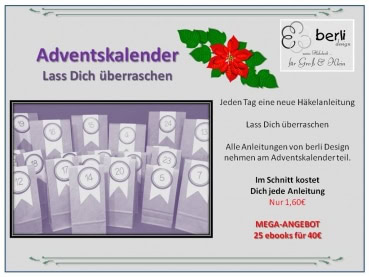 Adventskalender .... Häkel-ebooks