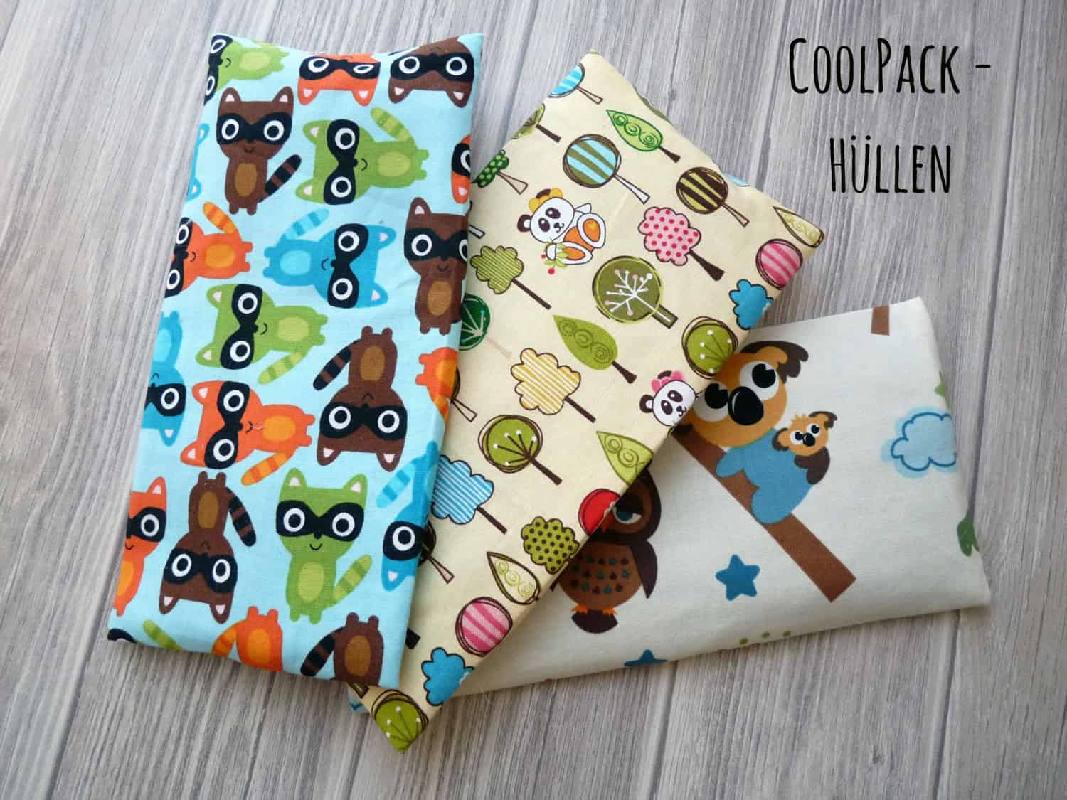 Nähanleitung für eine Coolpack-Hülle