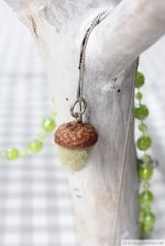Going Nuts: Eicheln aus Stoff und Filz