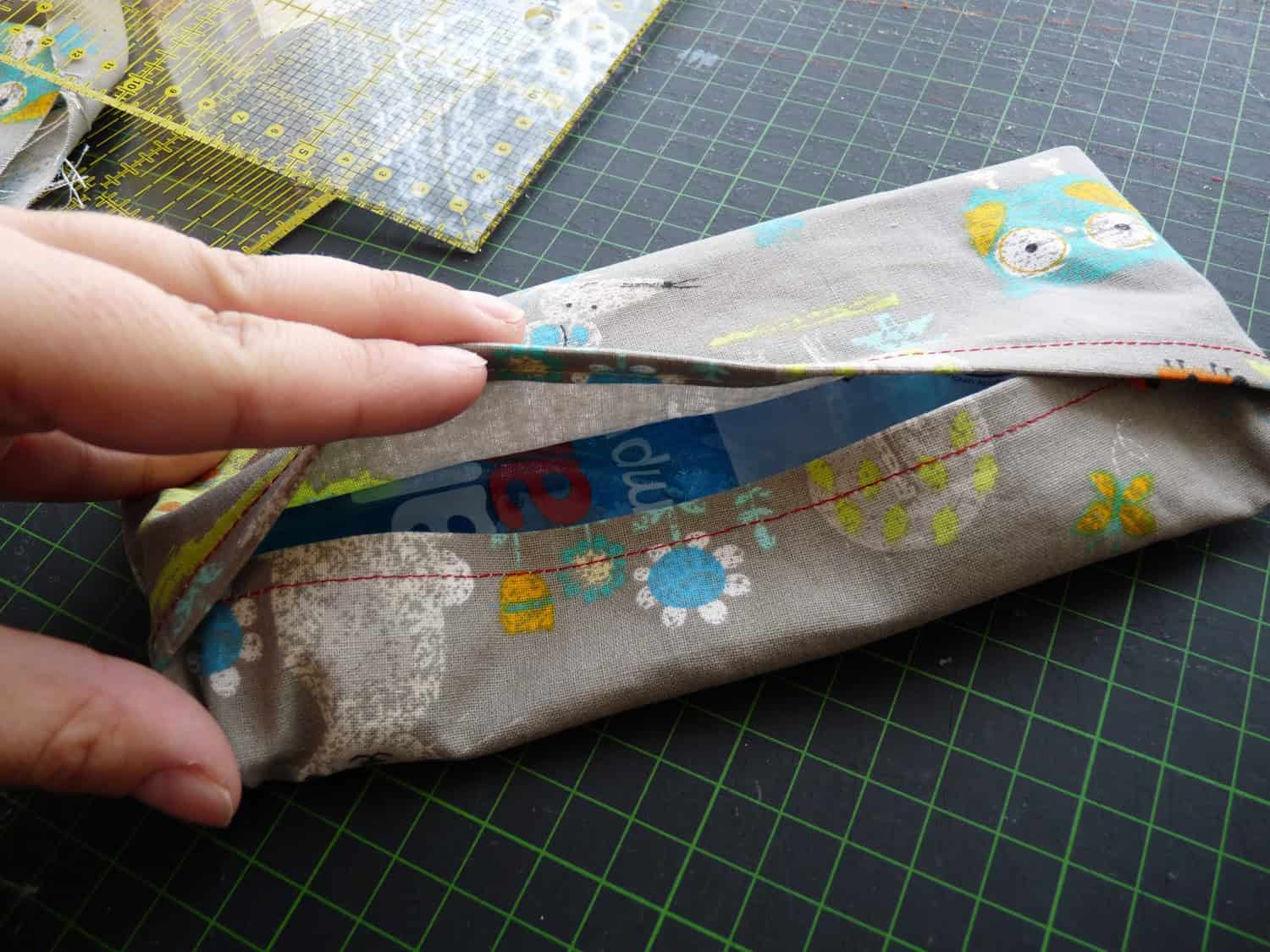 Nähanleitung für eine Coolpack-Hülle
