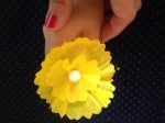 Seidenpapierblumen