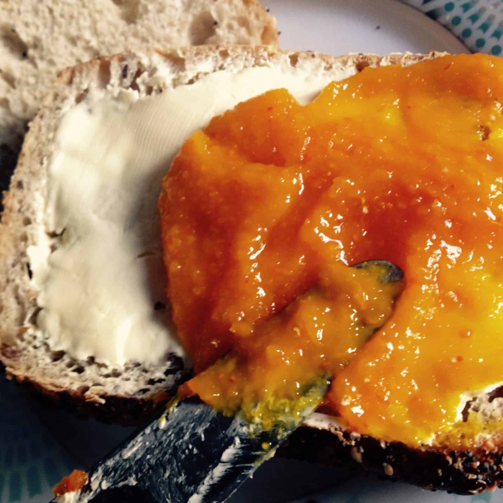 Kürbis trifft Südsee…Kürbis-Mango-Marmelade mit Kokos