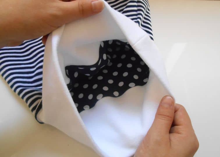 Selbstgenäht: Babys erster Pucksack