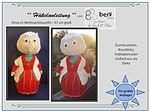 Oma im Weihnachtsgewand