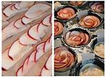 Super leckere Apfel-Tartelettes in Rosen Form