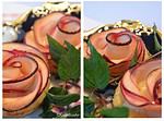 Super leckere Apfel-Tartelettes in Rosen Form