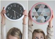 Wanduhr ganz schnell und einfach aufpimpen