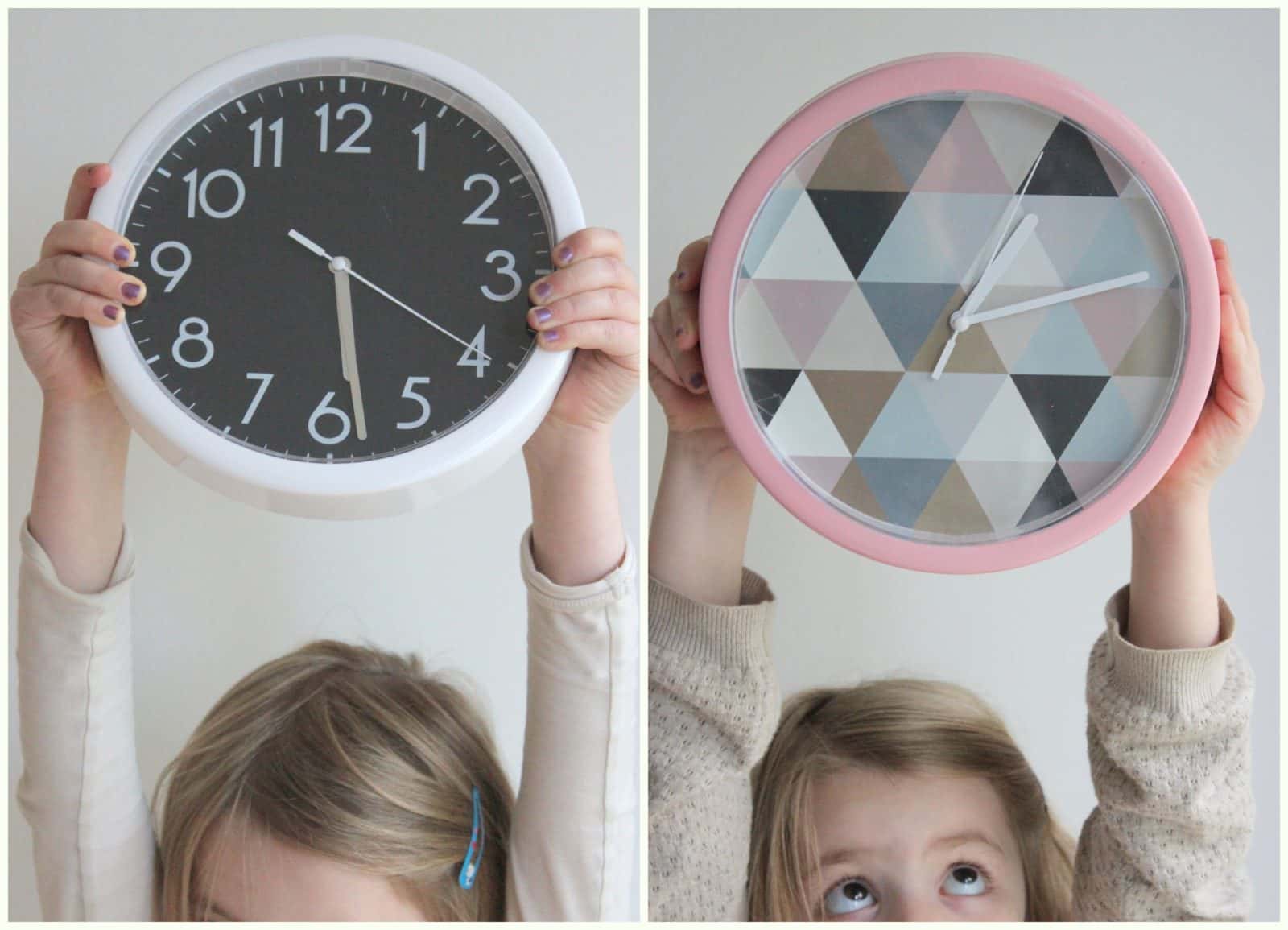 Wanduhr ganz schnell und einfach aufpimpen