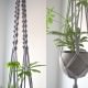 DIY Macrame Blumenampel mit Betontopf