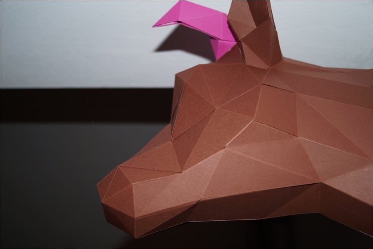 KUHTHERAPIE – 3D Origami DIY-Kit
