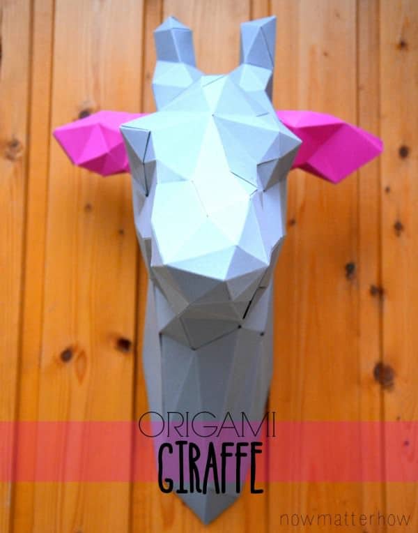 PaperShape | meine eigene Giraffe an der Wand…