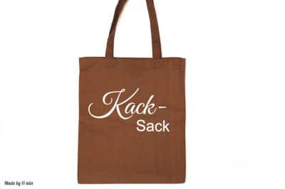 Stoffbeutel "Kacksack"