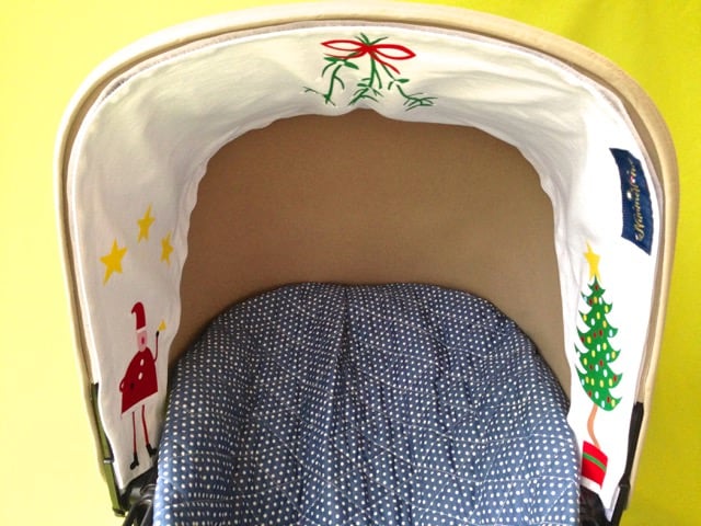 Weihnachten im Kinderwagen