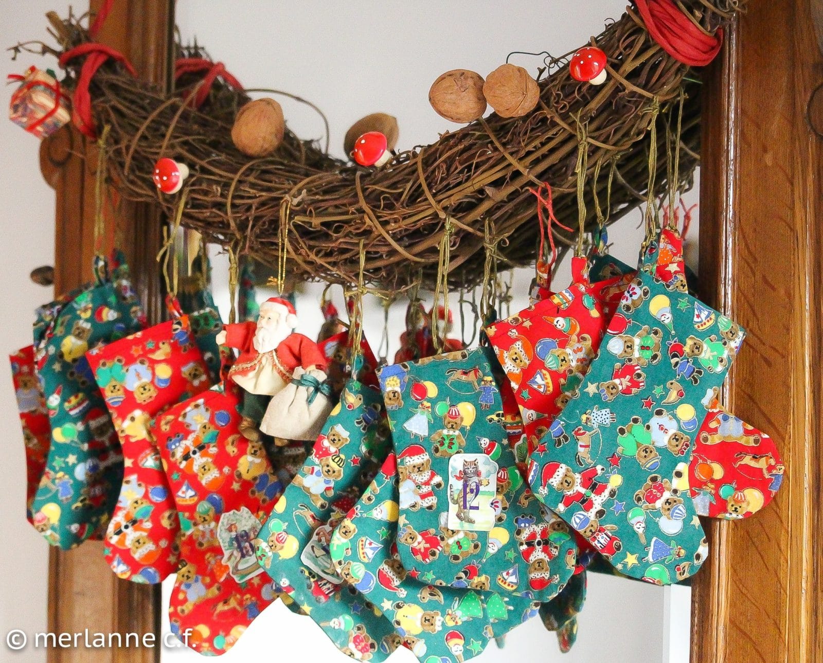 Vorfreude ! Nostalgischer Adventskalender