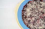 Süße Pause: Fluffiger Käsekuchen mit Cranberries