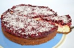 Süße Pause: Fluffiger Käsekuchen mit Cranberries