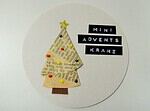 Süßer kleiner Mini-Adventskranz
