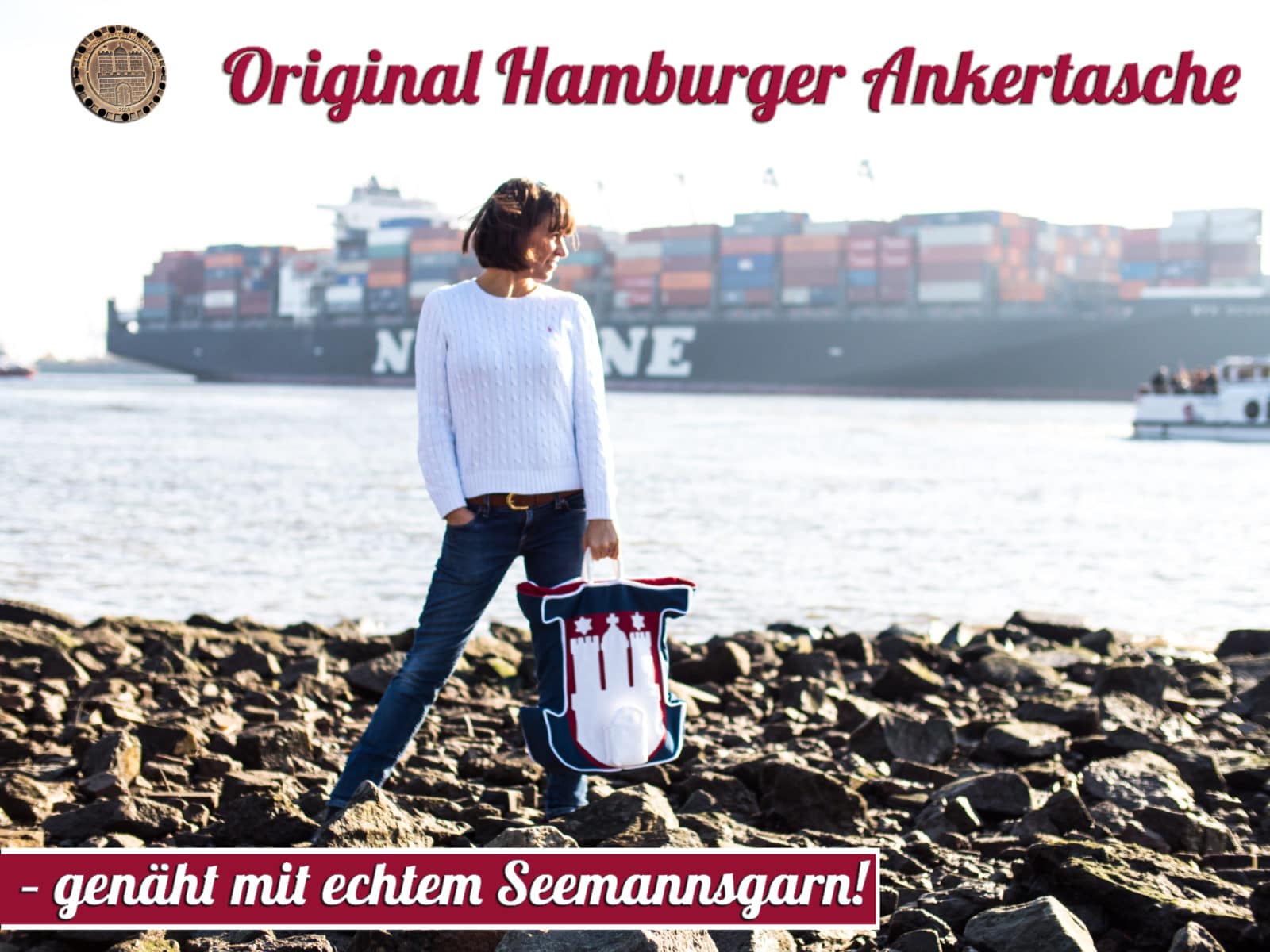 Original Hamburger Ankertasche