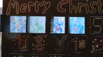 leuchtender Adventskalender fürs Fenster