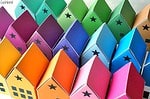 DIY-Adventskalender: Pantone-Häuschen
