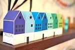 DIY-Adventskalender: Pantone-Häuschen