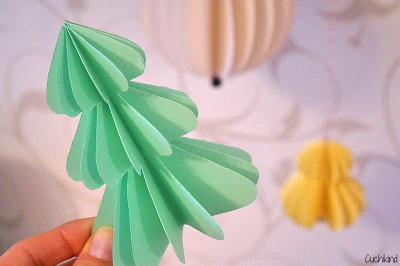 Weihnachtsdeko aus Papier