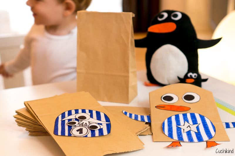 DIY-Pinguin-Adventskalender