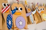 DIY-Pinguin-Adventskalender