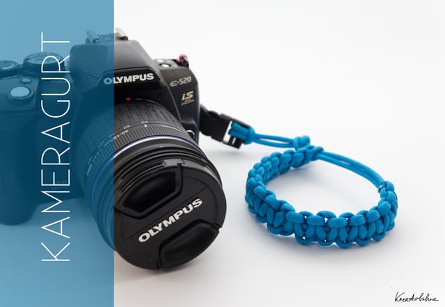 Kameragurt aus Paracord mit Video