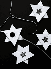 Adventskalender Sterne (mit Faltanleitung)
