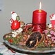 Adventskranz aus Wallnüssen basteln