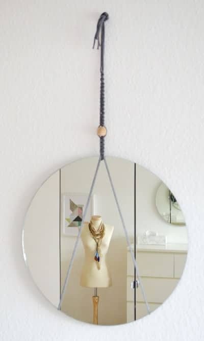 DIY Wandspiegel á la "hank mirror"