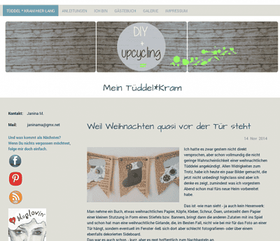 Tüddel * Kram hier lang 