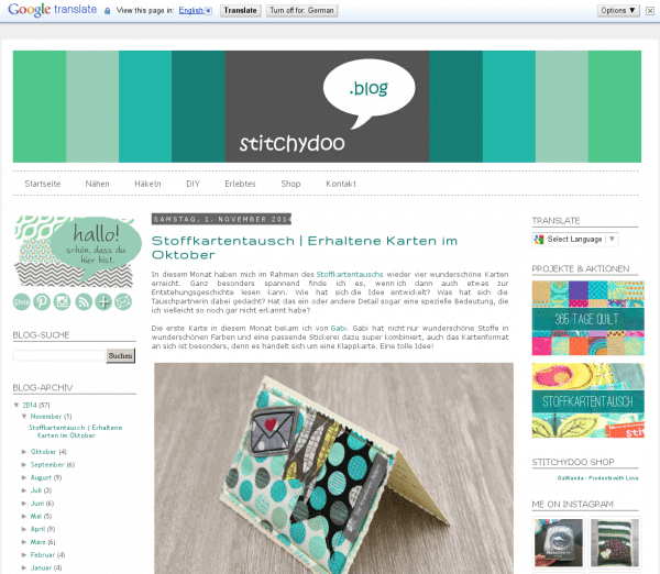 stitchydoo Blog