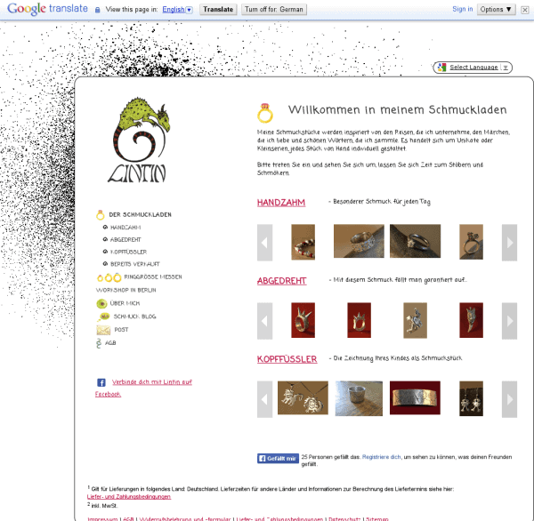 DER SCHMUCKLADEN – Lintin – Unikatschmuck aus Berlin