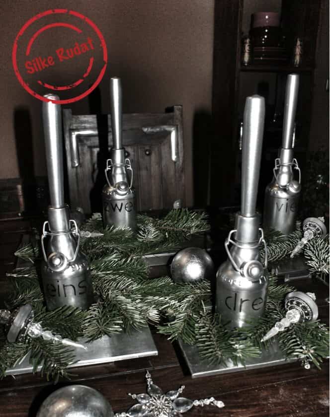 Adventskranz…der sechste…!!!