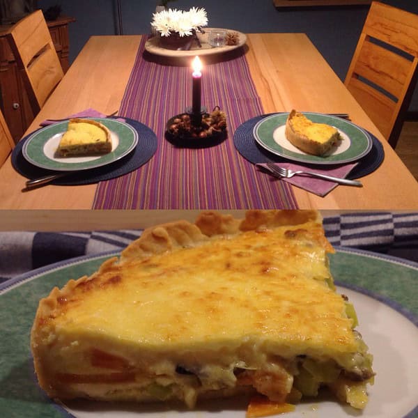 Lauch-Möhren-Quiche