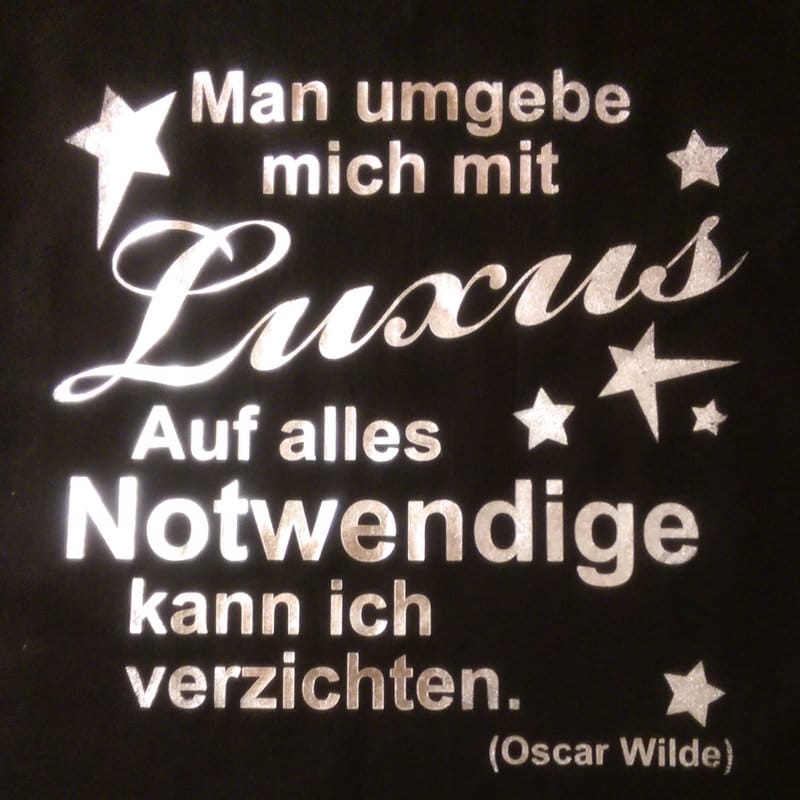 Last Minute Geschenkidee: Plotter-Freebie mit ein bisschen „Bling“ und Luxus
