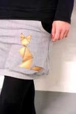 Tangram-Applikation *Katze oder Fuchs*