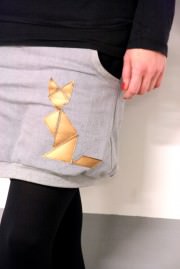 Tangram-Applikation *Katze oder Fuchs*