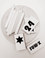 Streichholzschachteln mit weihnachtlichen Papier kaschieren