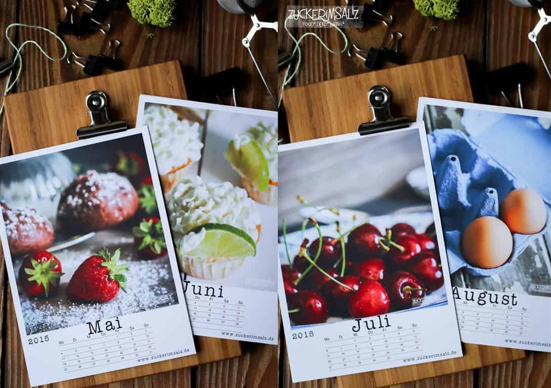 Mein Zuckerimsalz Kalender 2015
