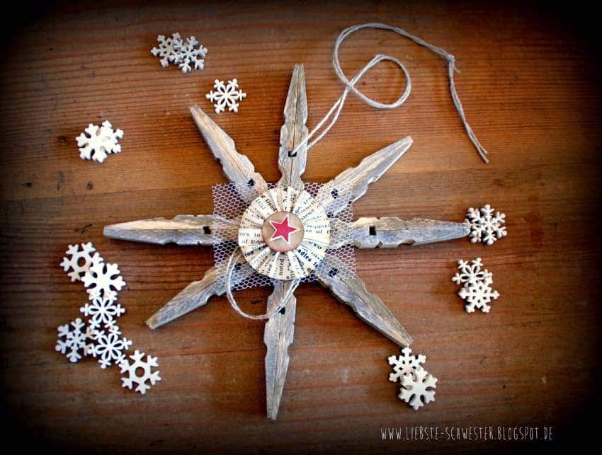 DIY Weihnachtsstern