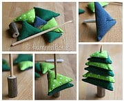 Weihnachtsbäumchen nähen