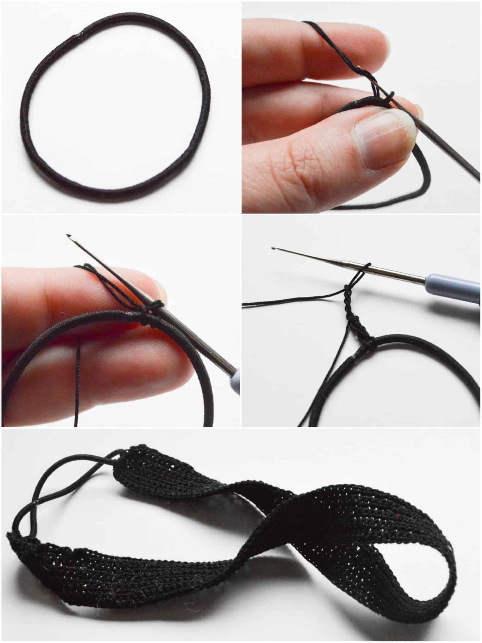Haarband mit Glitzersteinen