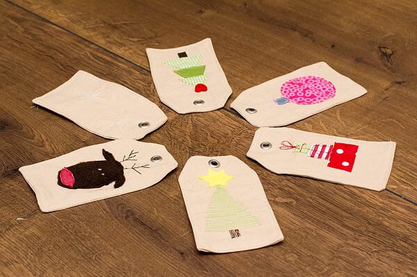 Weihnachtliche Geschenkanhänger – von berlinerpflanze