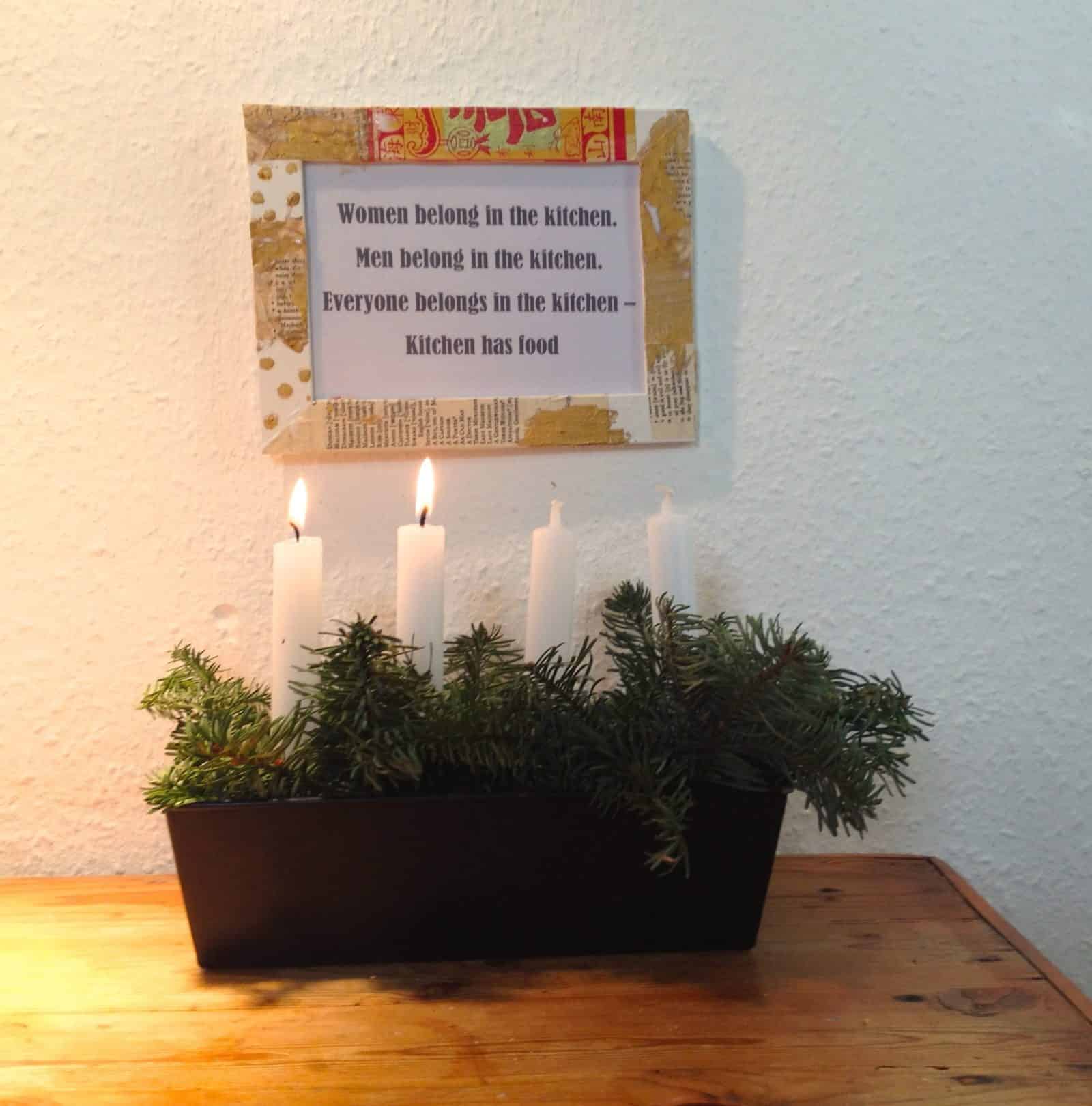 Backe, backe Kerzen…