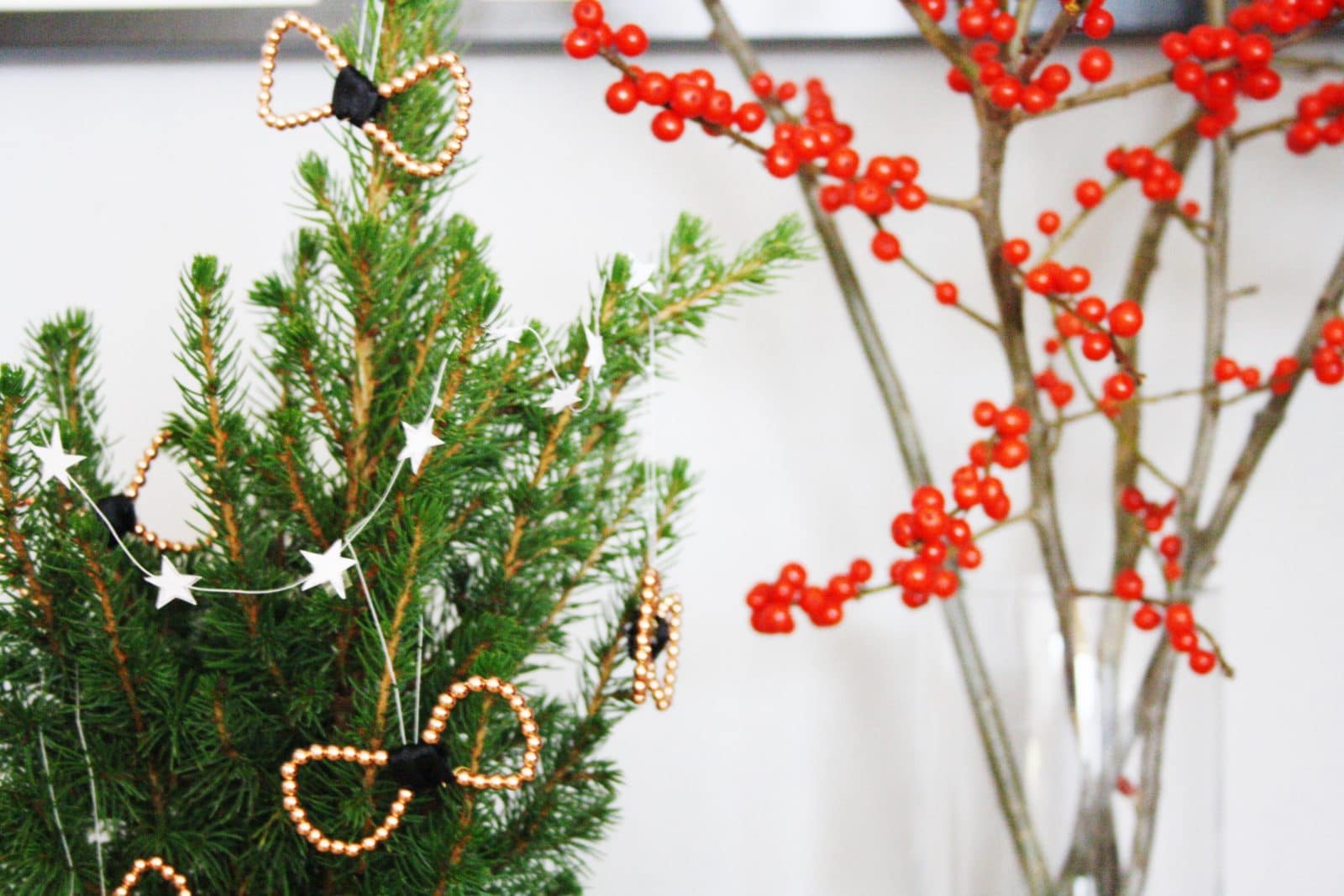 Schmuck für den Weihnachtsbaum DIY