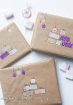 Bunte Geschenkverpackung – schnell und einfach