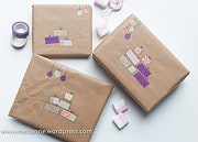 Bunte Geschenkverpackung – schnell und einfach